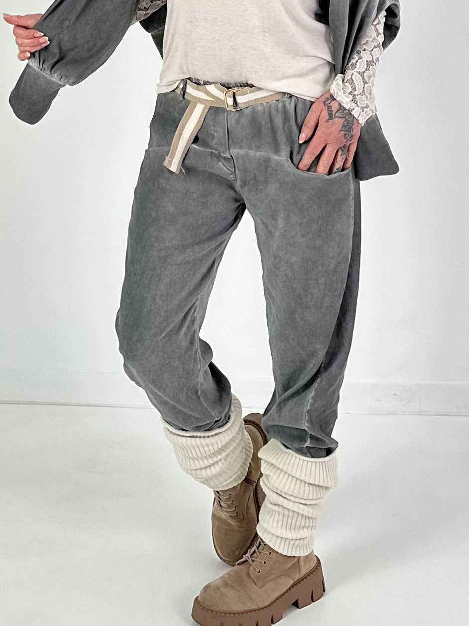 Lässige Hose  - grau