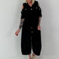Hoodie Shirt mit Cut Out Shoulder - schwarz