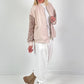 Blousonjack in lederlook, model "Glam&amp;Glow" - beige