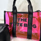 Bag in Bag "Whitney" - neon pink