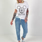 T-shirt 'My Heart' - wit
