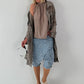 Neckholder Top -taupe