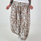 Leichte Pumphose mit stylischem Print  - weiss -mehrfarbig