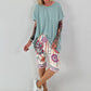 Oversized T-shirt - saliegroen