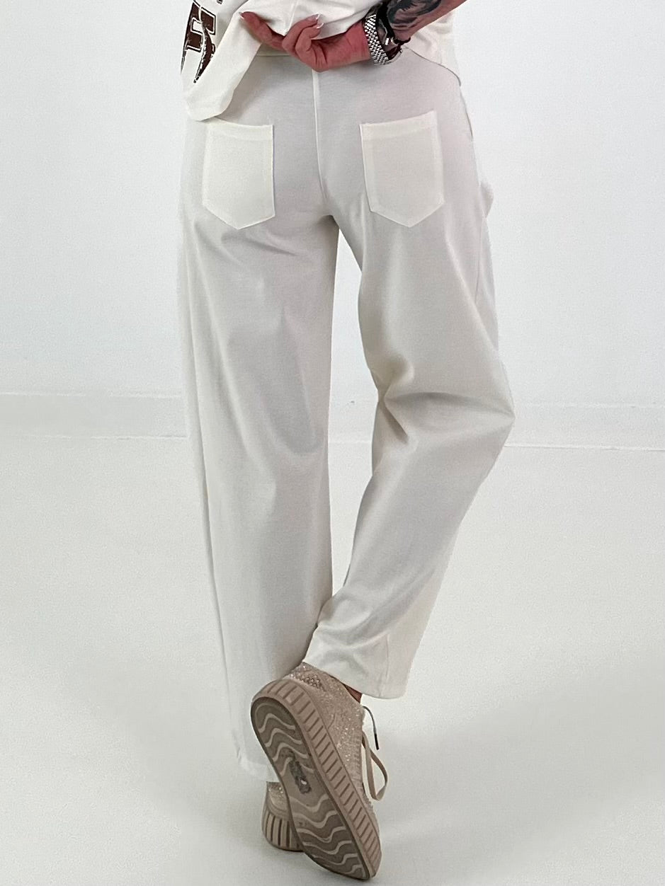 Hose BACK OFF - off white