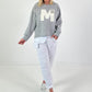 Sweatshirt model "Edition M" - gray