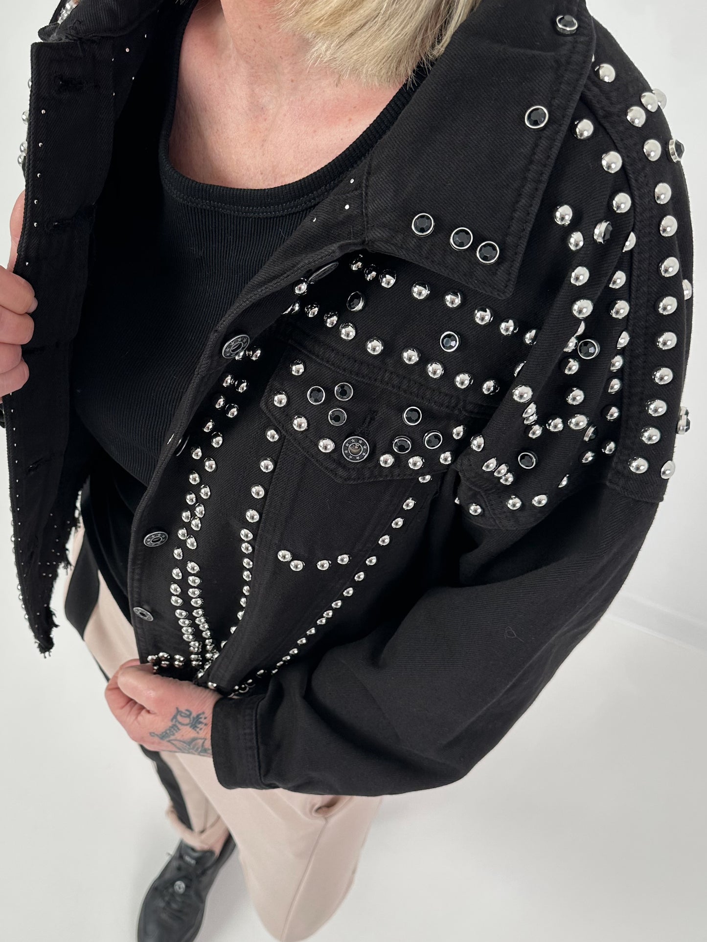 Jeansjacke Melly & Co. - schwarz