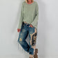 Oversized Shirt stone washed - khaki