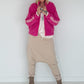 Jacke mit Streifen-Details - pink ( lieferbar ab ca. 01.09.26)