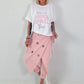 Oversized T-shirt on Tour - white