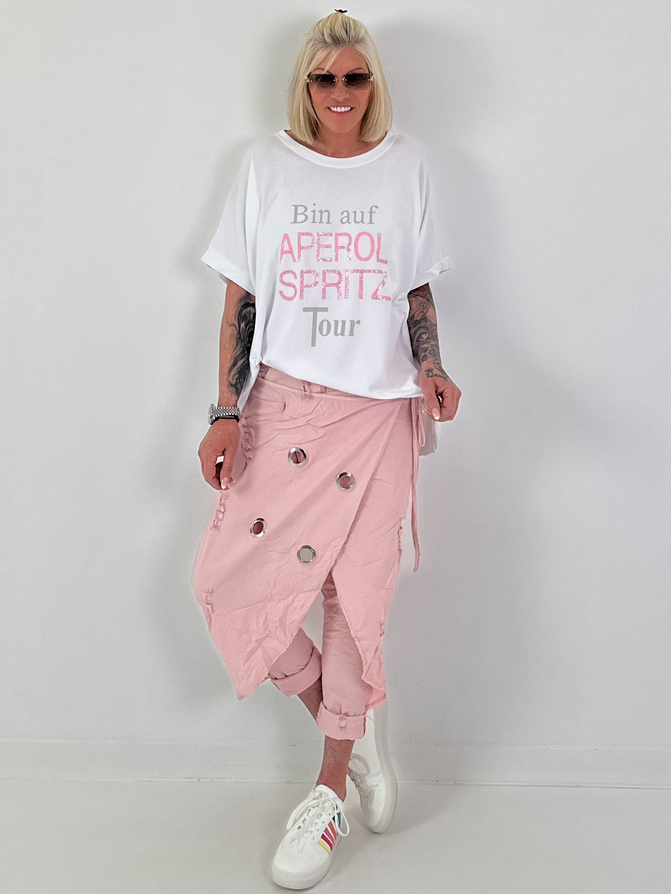 Oversized T-shirt on Tour - white