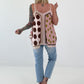 Luftiges Top mit Muster -  rosa - mehrfarbig