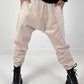 Baggy trousers model "Love Duo" - beige