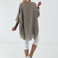 Tunika im Layer-Look - taupe