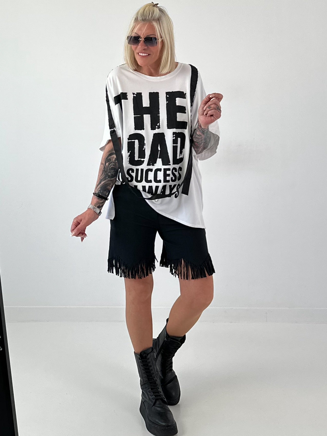 Oversized T-shirt on Tour - pink