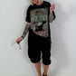 T-Shirt Dollar - black