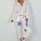 Pirate Tunic Linen - white