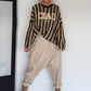 Oversized Pullover Ciao Bella - taupe-oliv