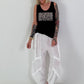 Feinstrick Top mit Leo Patch - schwarz