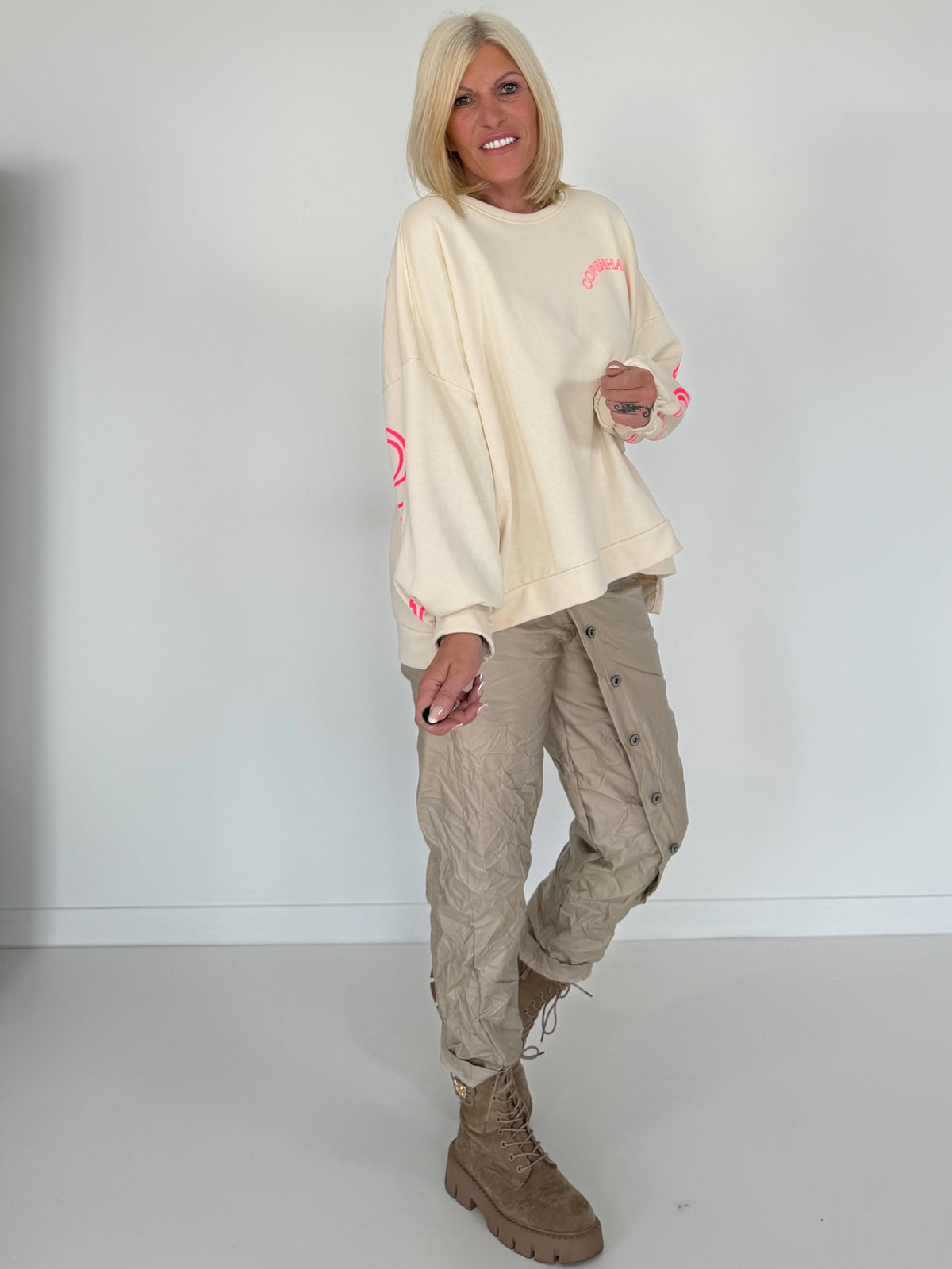 Oversized Sweater Copenhagen - beige