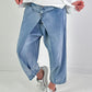 Jeans Hose Modell "Urban Overlap" - denim