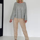 Weicher Pullover My Angel - grau
