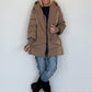 Winterjacke 2 Looks mit Stulpenärmeln und abnehmbarem Strickeinsatz - taupe
