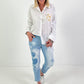 Blouse model "Signature Charm" - white