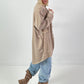 Oversized militair blazer model “Glam Officer” - beige
