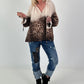 Tuniek met luipaardprint - luipaard-beige