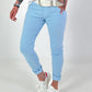 Basic Jogpants mit Bindeband - hellblau