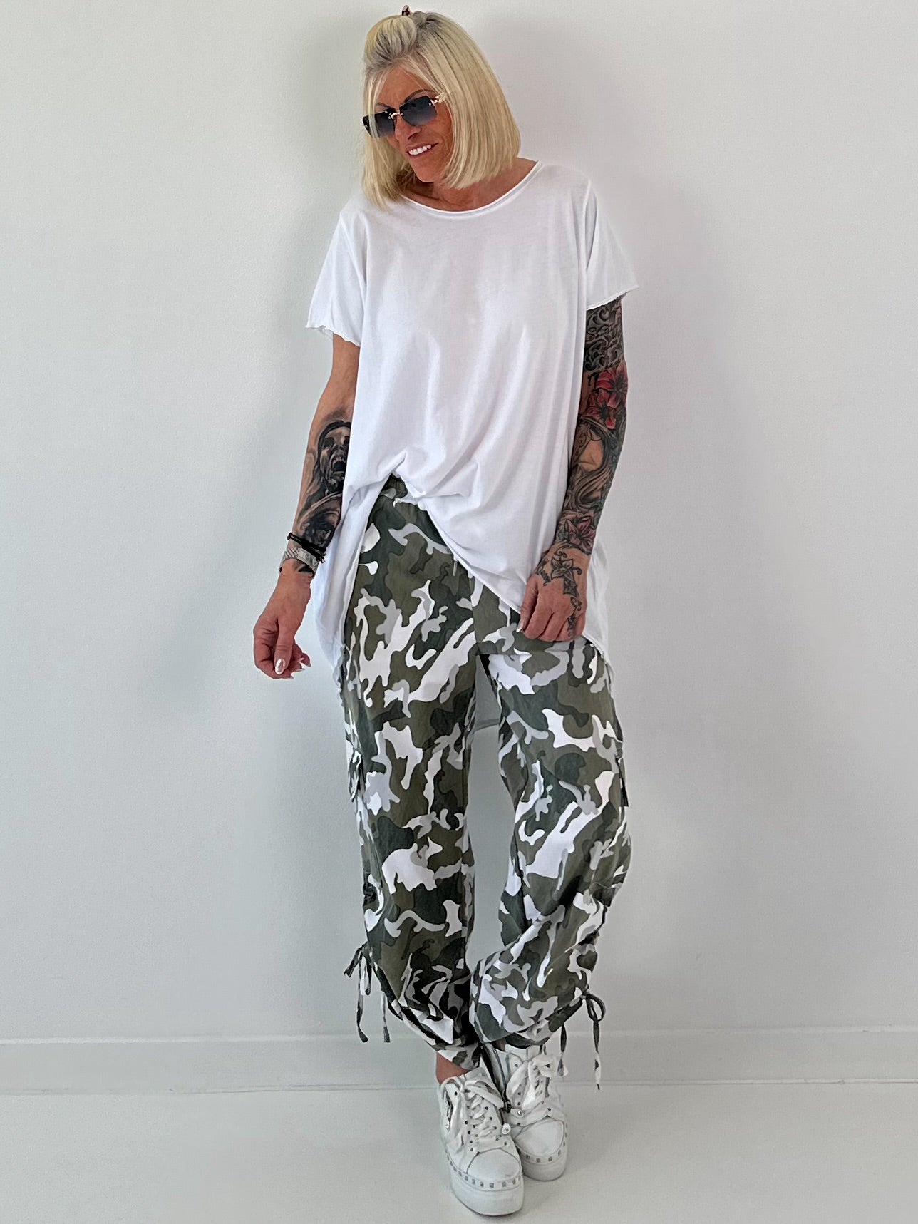 Oversized T-Shirt - weiss