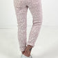 Broek met patroon - roze