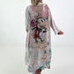 Sequin and print mouse coat - white-multicolored