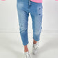 Boyfriend Jeans Modell "Stuffstart" - denim