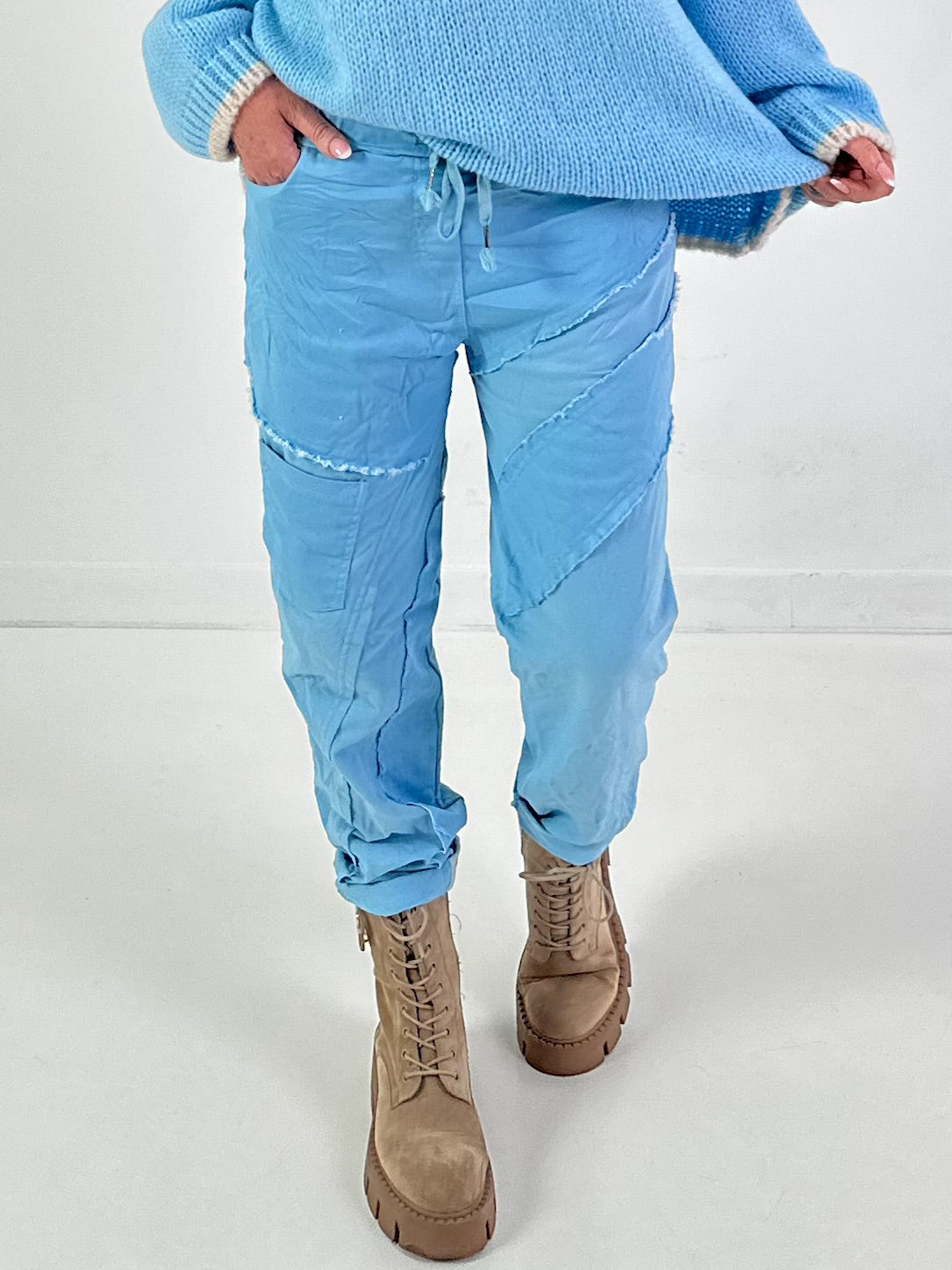 Hose Modell "Rough Flow" - blau