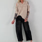 Hoodie Shirt mit Cut Out Shoulder - beige