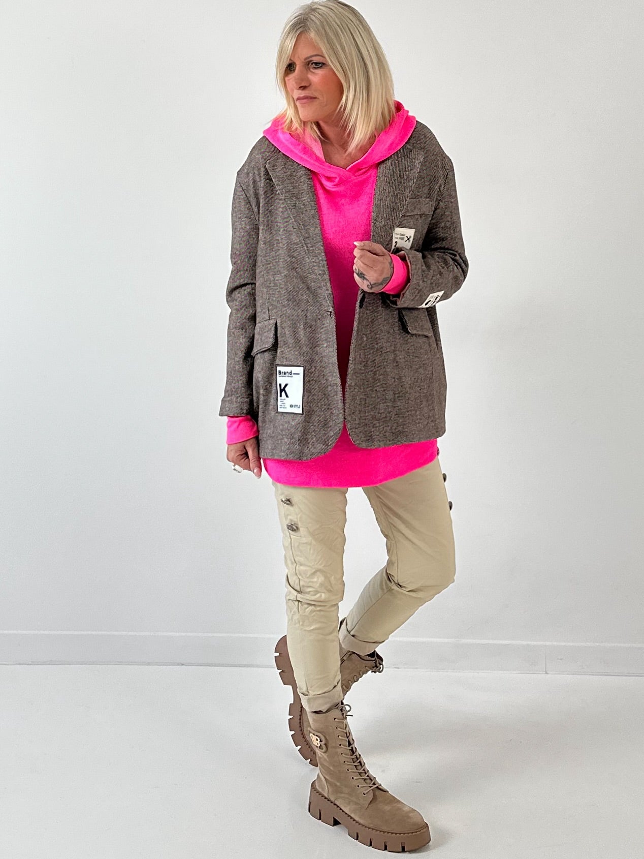 Blazer "Modell "Retro Reframe" - schoko