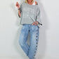 Oversized Shirt Normal is Boring - Grey