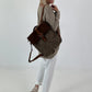 Oversized Shirt stone washed - taupe