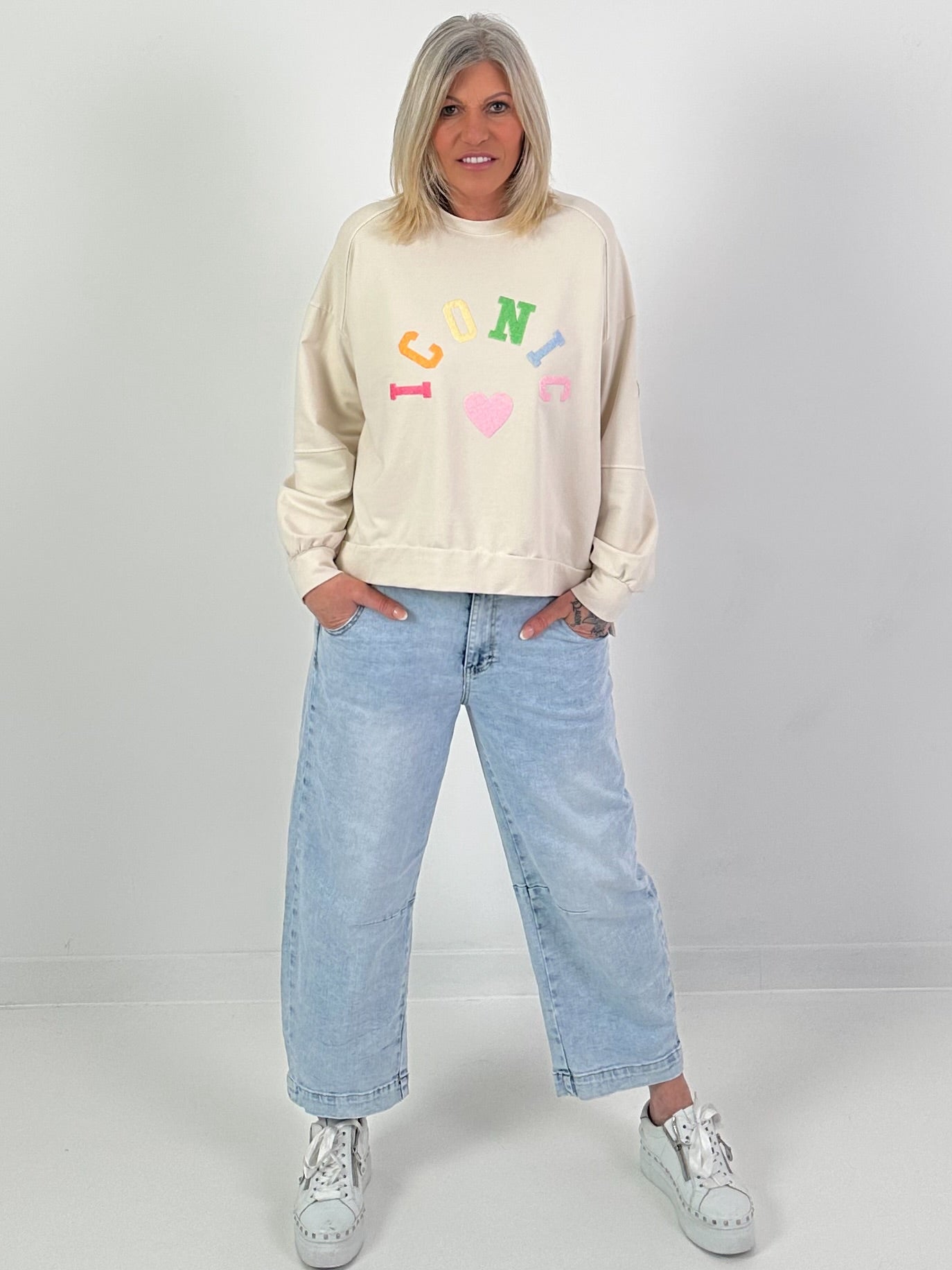 Trui ICONIC - beige
