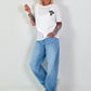 T-Shirt Connect Me - white