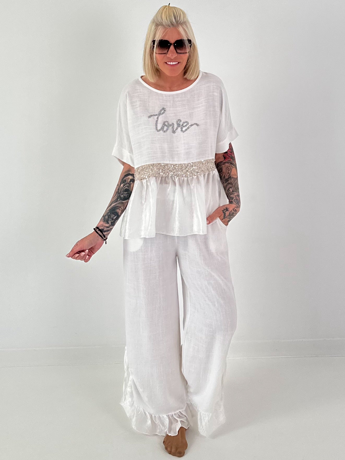 Two-piece Love - white