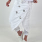 Stylische Hose im Knit-Look - weiss (lieferbar ab ca. 30.05.2026)