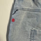 2. Wahl Kurze Baggy Jeans mit Ösen-Details - hellblau