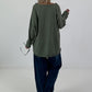 Oversized Shirt Unlock Your Dreams - olive