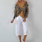 Tunika mit integrierten Top - Leo camel