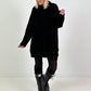Longpullover/Kleid Modell "Embrace" - schwarz