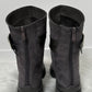 Bootie model "Buckle" - anthracite