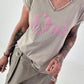 T-Shirt Oui - taupe